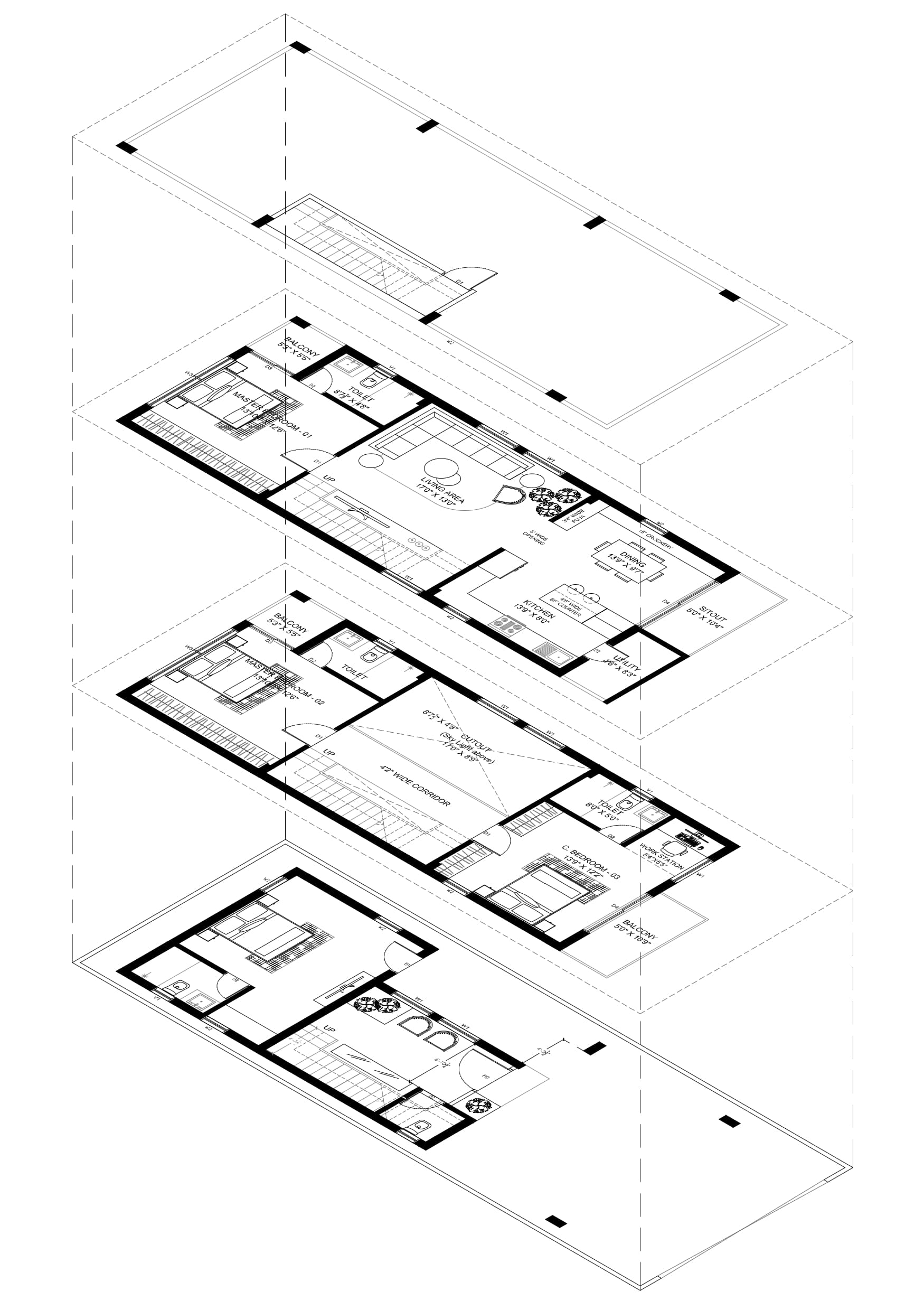 NARROW VILLA image