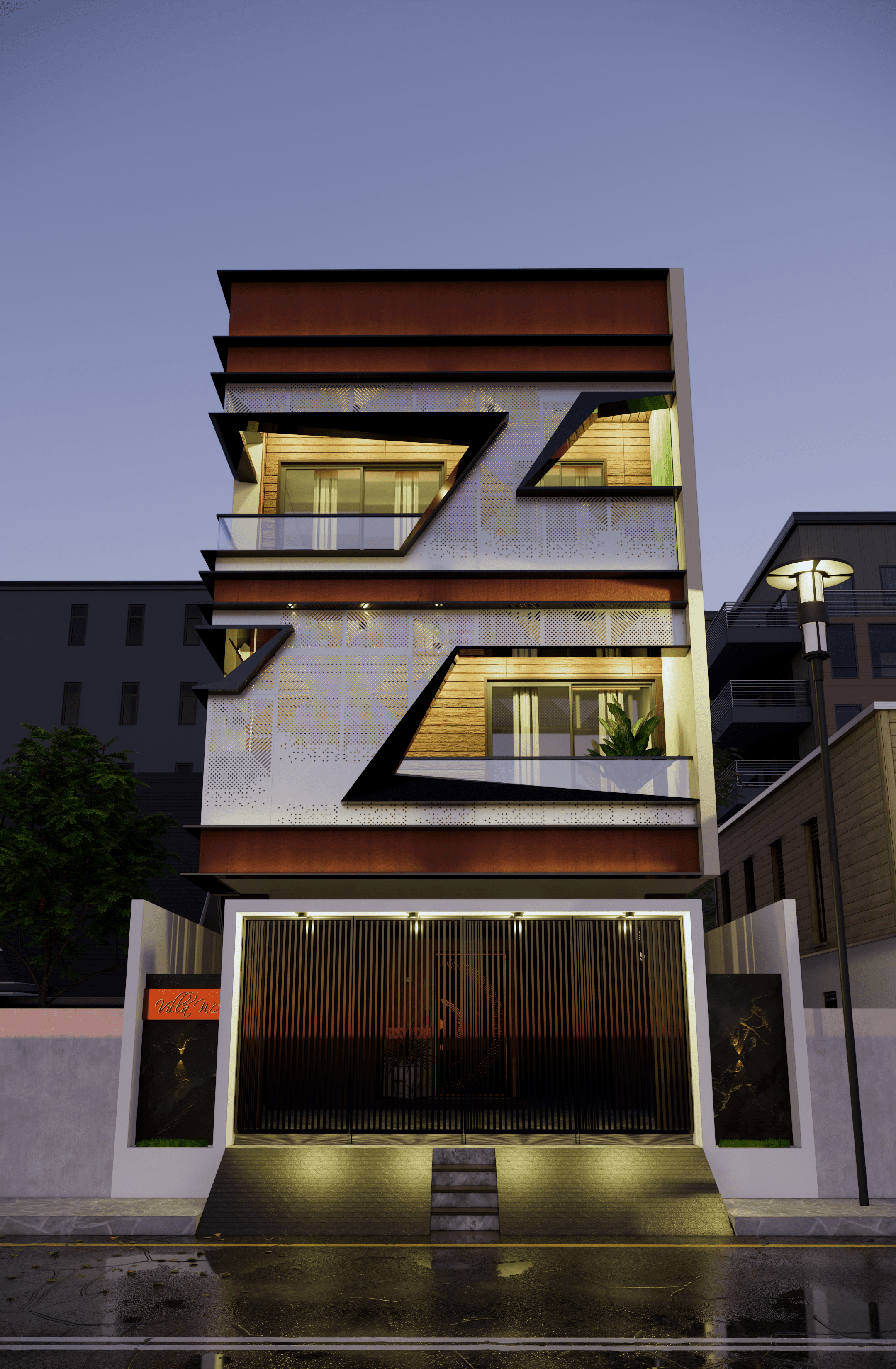 NARROW VILLA image