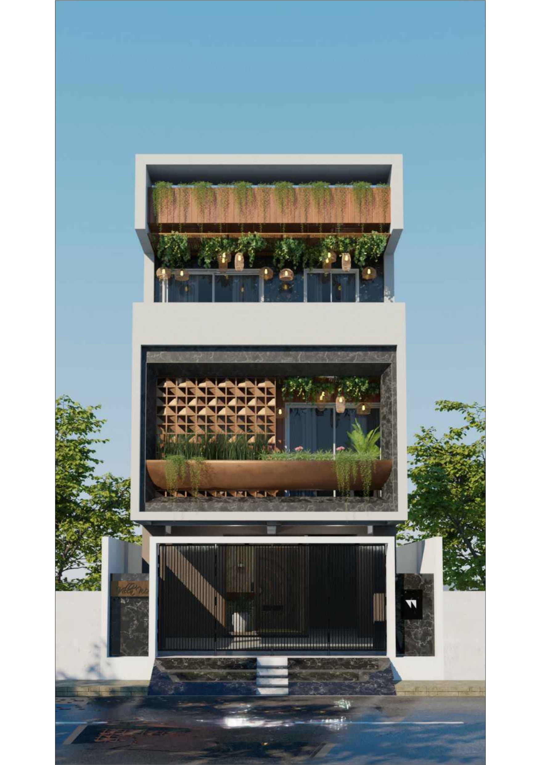 NARROW VILLA image